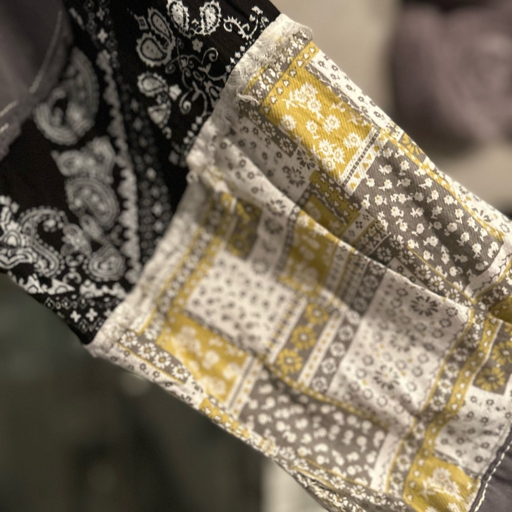 POL patch work shacket - image 6